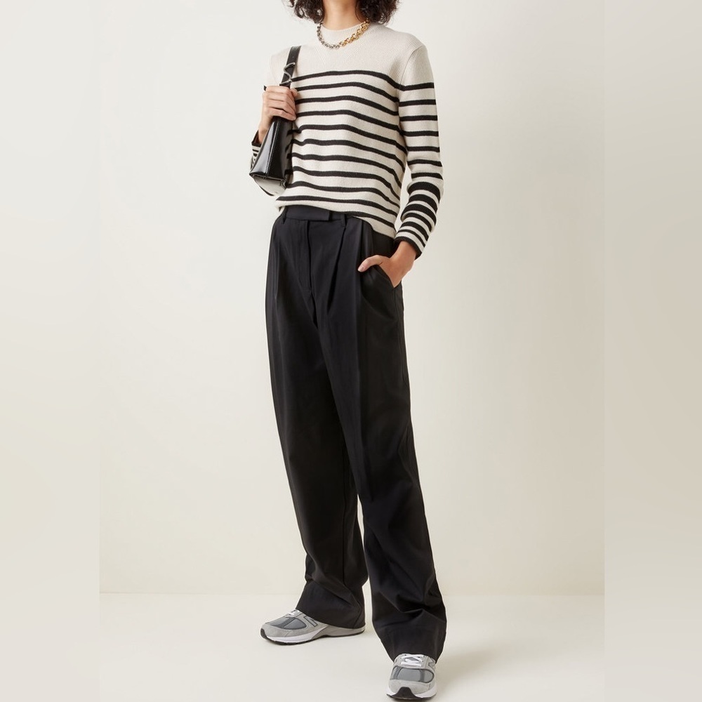 Paradis Perdus Celestin Breton-Striped Knit Sweater Parisian Minimalist Size XS
